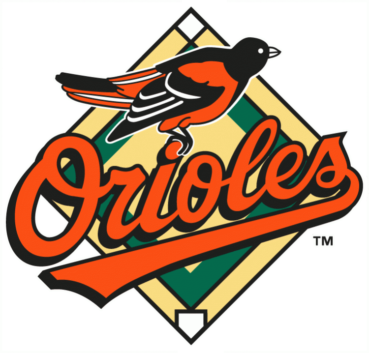 Baltimore Orioles 1995-1997 Primary Logo t shirts iron on transfers